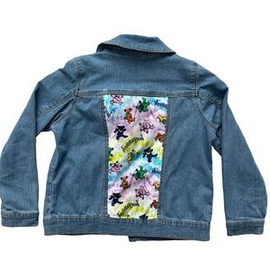 Custom Youth Denim jacket with  Grateful Dead patch, Carter’s size 7